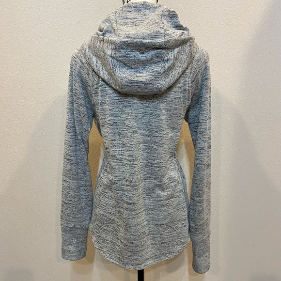 Athleta Cowl Neck Hoodie Sweatshirt Yoga Pullover Top Shirt Sweater Thumbholes - Picture 5 of 9